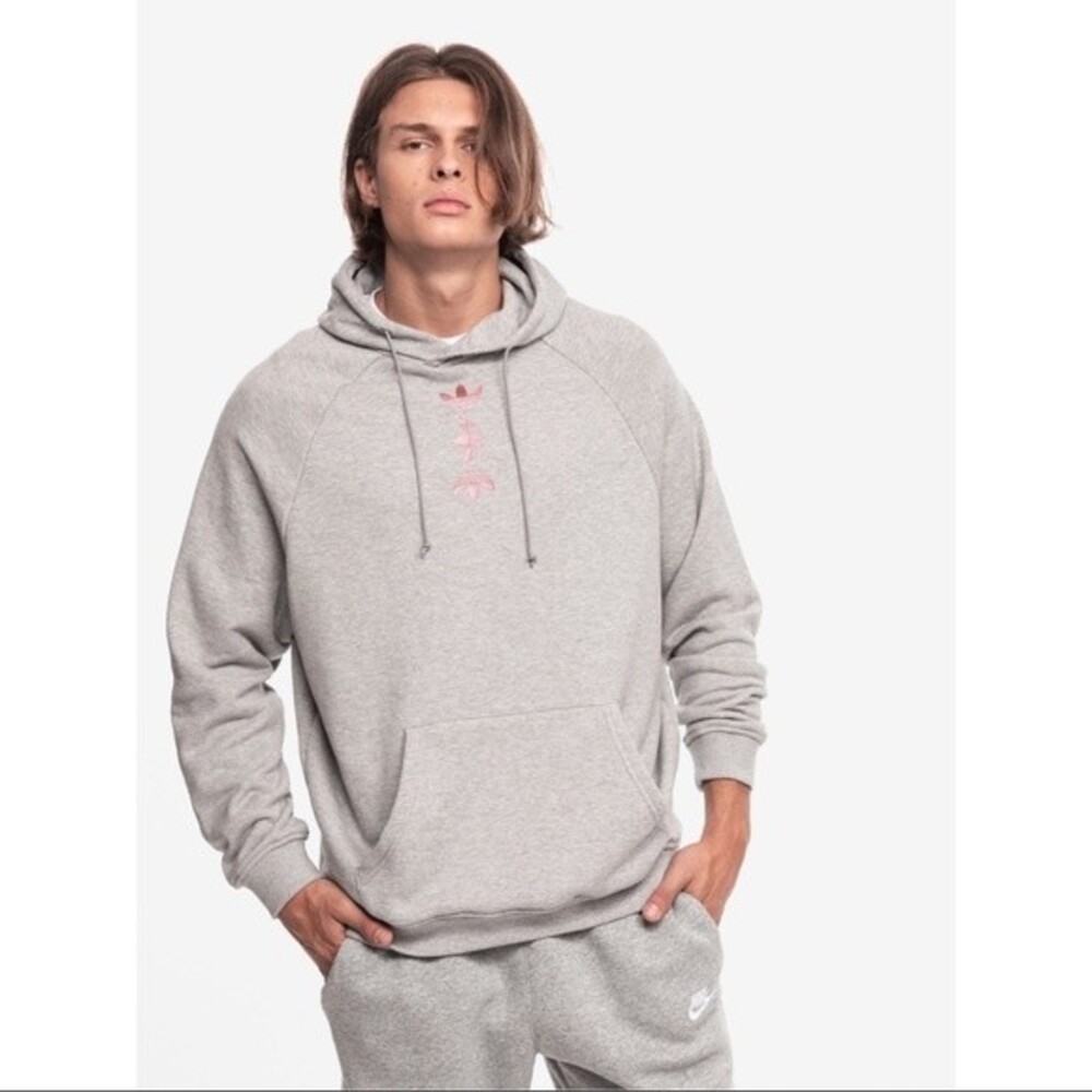 Adidas Originals Men's Big Trefoil French Terry Hoodie Size Small